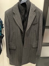 CAPPOTTO GIACCONE FAY Grigio  SPIGATO TAGLIA M Come Nuovo