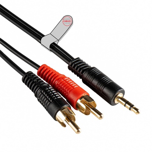 Cavo audio phono doppio mm - audio, 3,5