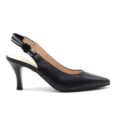 Nero giardini slingback - nero,