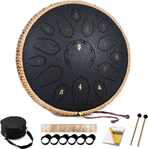 Steel tongue drum note - steel,