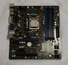 MSI B75MA-P45 Motherboard W/