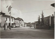 TALMASSONS - PIAZZA P. VALUSSI (UDINE) 1968 DISTRIBUTORE BENZINA 