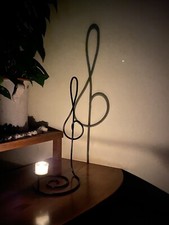 Portacandele Musicale In Ferro