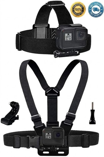 Chest strap harness - chest, head