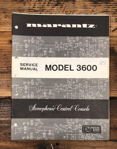 Marantz model 3600 - marantz,