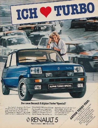 Renault alpine turbo - 5,