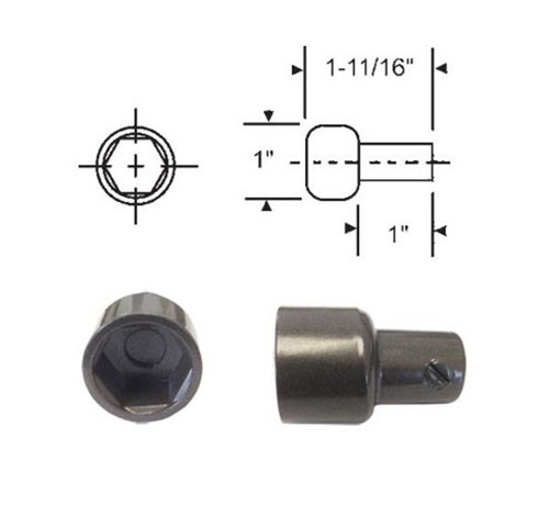 Adattatore sfera esagonale - adattatore,