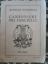 ACHILLE SCHINELLI CANZONIERE