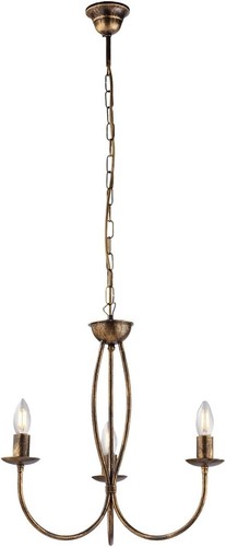 Lampadario ferro luci - in, e14