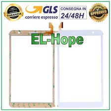 TOUCH SCREEN VETRO CLEMENTONI CLEMPAD REVOLUTION V58978 16628 VERS. WIFI BIANCO