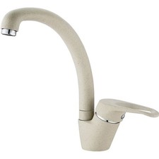 MISCELATORE LAVELLO IN PIETRA AVENA PER LAVANDINO LAVELLO CUCINA MONOCOMANDO