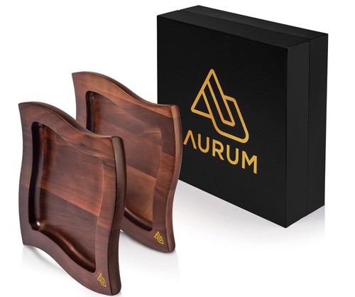 Aurum wave set piatti da - aurum, 2