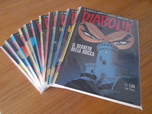 Lotto diabolik anno xlvi - lotto,