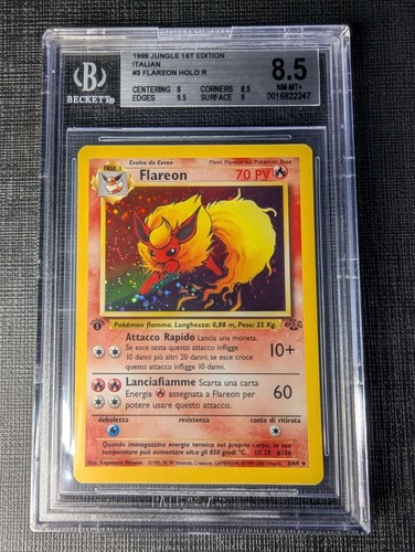 Bgs beckett flareon holo - bgs, 8.5