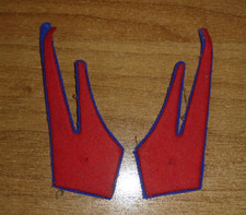 Mostrine in panno Fanteria