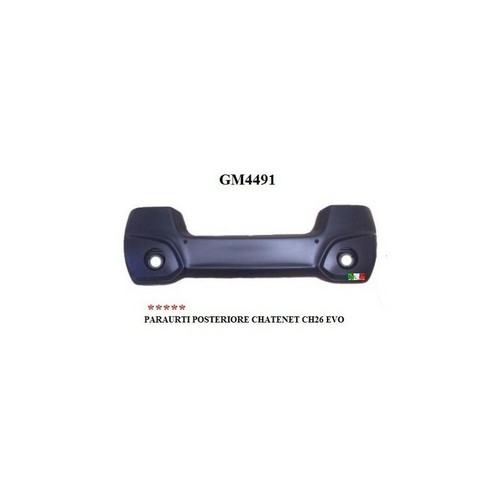 Paraurti posteriore chatenet - paraurti,