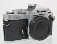 Nikon FM3A corpo argento -