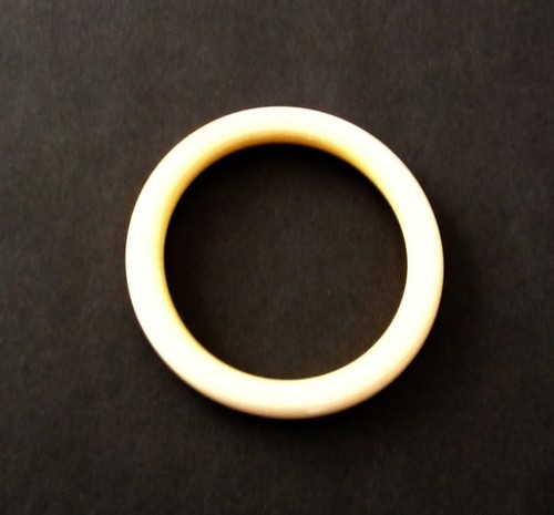 Bracciale osso color avorio - bracciale,