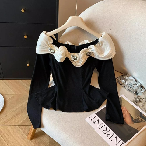 Maglietta donna elegante con - elegante,