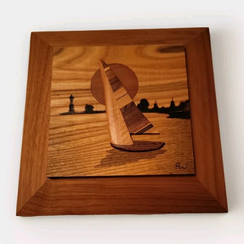 Barca vela vintage - vela, w