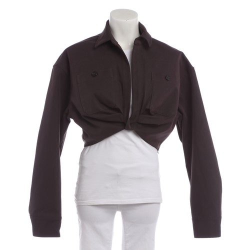 Camicia off white marrone - camicia,