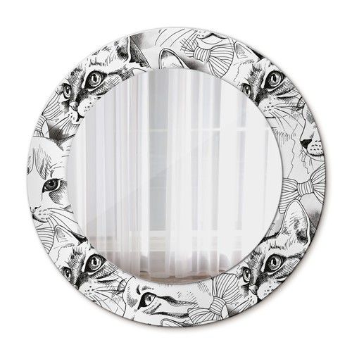 Specchio rotondo con elegante