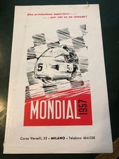 Mondial 1957 depliant moto