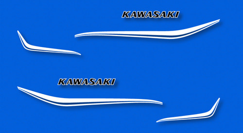Kawasaki 250 stickers - 250, kh
