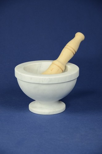 Mortaio marmo carrara - mortaio,