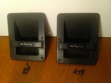 IMG StageLine Maniglie Cabina Altoparlanti + Coppia Viti - Resistente Montaggio da Incasso 