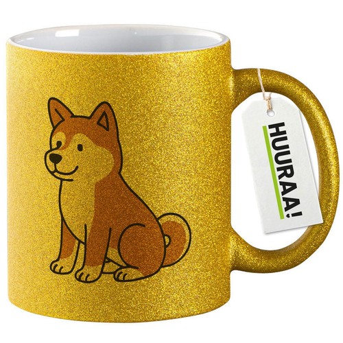 Tazza glitter akita inu - tazza,