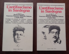 B3704 BRIGAGLIA MANCONI MATTONE MELIS - L'ANTIFASCISMO IN SARDEGNA VOL I II 1986