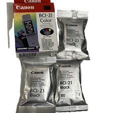 4 Pack Canon BCI-21 Black (3)