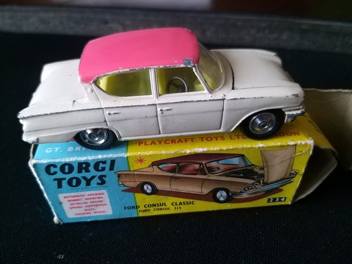 Ford consul classic - consul, corgi
