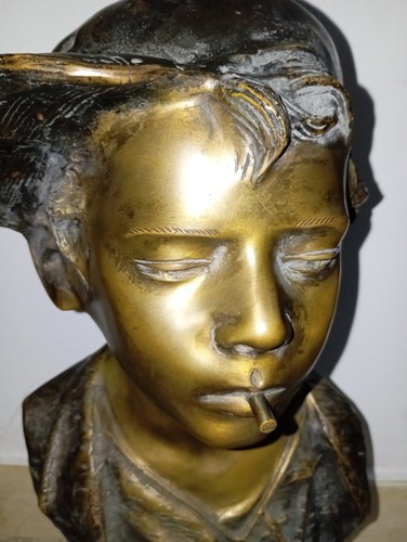 Scultura bronzo - in,