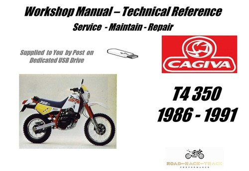 Cagiva 350 manuale officina - 350,
