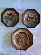 set 3 piatti decorativi in