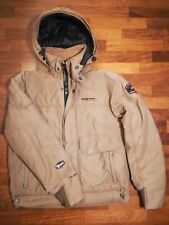 Giacca Cape Horn Uomo Tg L Beige Casual Inverno Impermeabile Calda Ottimo Stato