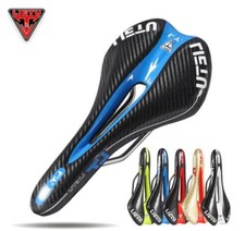 NUOVE Selle Ciclismo Comfort Sedile Bicicletta Cuscino Motivo Carbonio Selle Bici