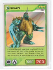 Carta Invizimals Sfide Occulte Cyclops N. 159 Italiano Panini