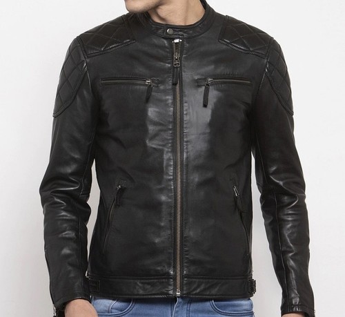 Giacca pelle nera - , stile