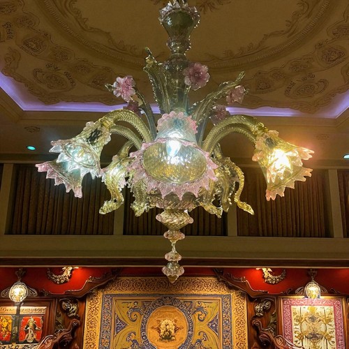 Opulento lampadario rose gold - lampadario,