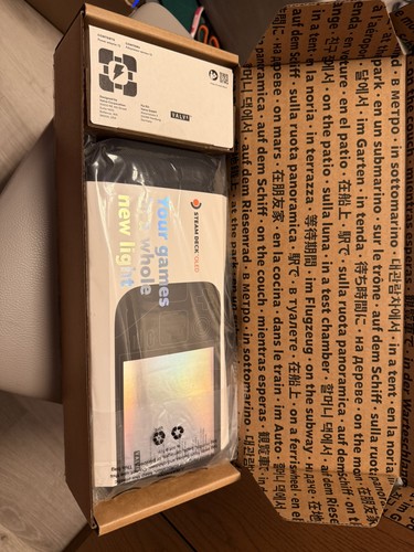 Steam deck oled 1tb - oled, aperto-mai