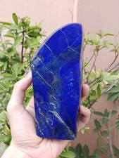 Esemplare minerale cristallo lucido forma libera lapislazzuli pietra naturale 980 g