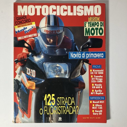 Rivista motociclismo aprile - rivista,