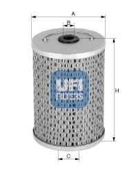 Filtro carburante ufi - filtro,