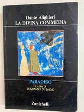 La Divina Commedia Paradiso zanichelli- Dante Alighieri. 1992. .