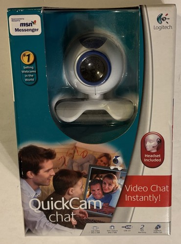Logitech quickcam chat - logitech, webcam