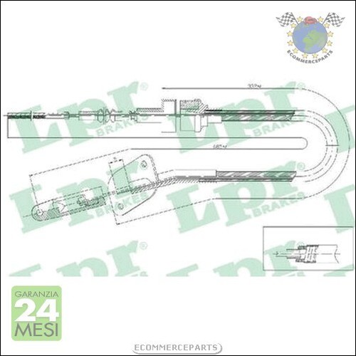 Cavo filo comando frizione - , lpr