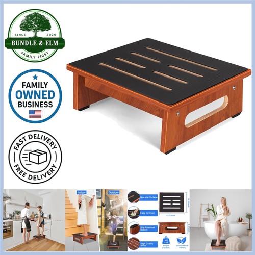 Sgabello gradini legno - sgabello,